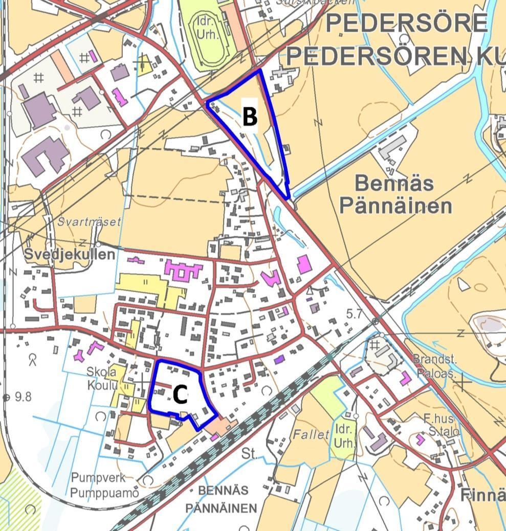 J. Sandsund I -asemakaava-alueen muutos ja laajennus Uuden Pännäistentien ja ohikulkutien (mt 749) välillä sijaitseva alue on Sandsund I alueen asemakaavan laajennuksen ja muutoksen kohteena.