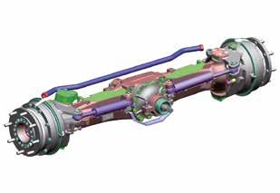 Alla modeller i 5-serien är utrustade med en hydrauliskt manövrerad parkeringsbroms som är integrerad i transmissionen och håller effektivt traktorn stillastående, även i kraftiga stigningar.