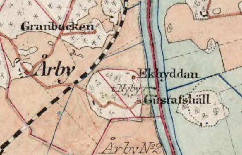 1.3 Historisk markanvändning För cirka 3000 år sedan låg Ekbacken under vatten.
