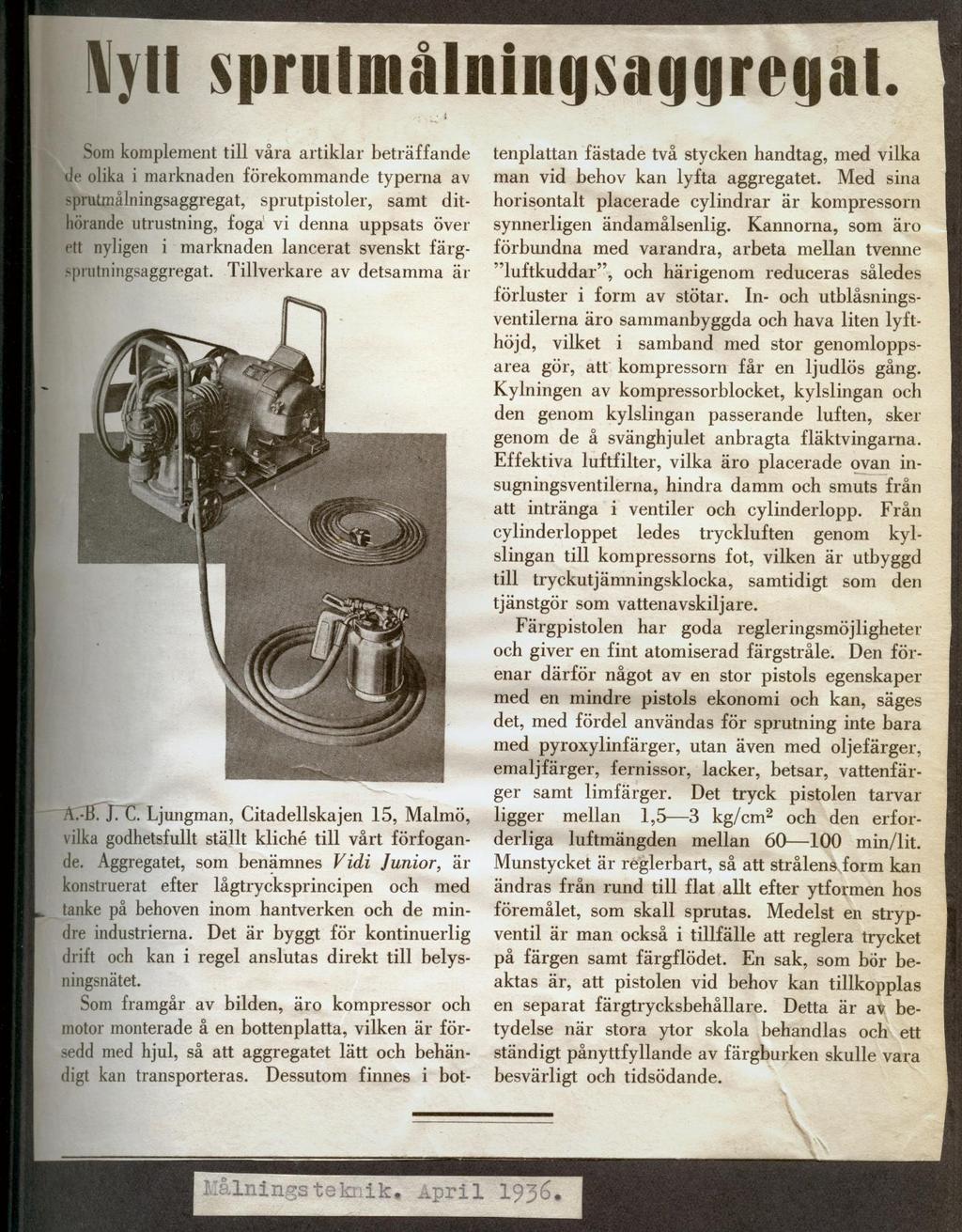 LJUNGMANS I