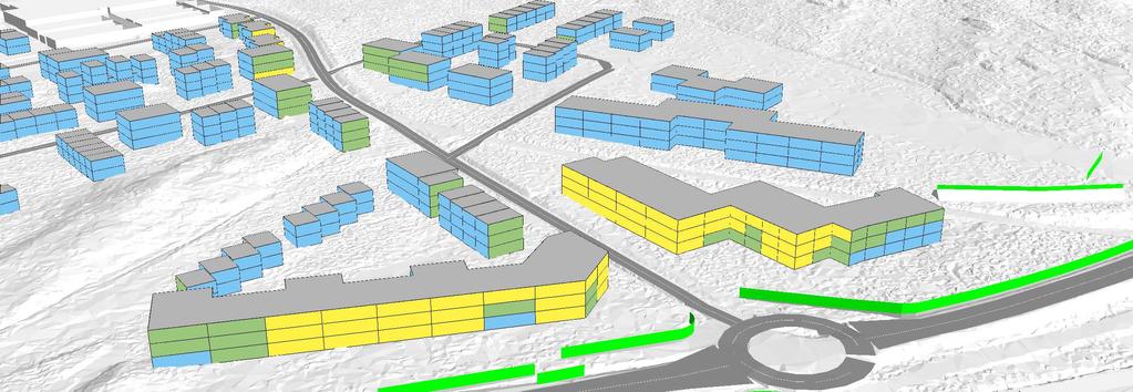 utbyggad - Alterativ Maximal ljudivå frå vägtrafik som