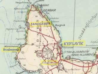 1.3 MIÐNESHREPPUR The main importance of Keflavík was as the NATO base and international airport. The capital s domestic airport is close to the south centre of Reykjavík.