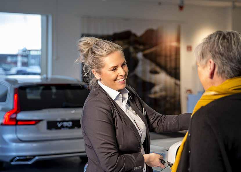 Vision och värderingar En bättre upplevelse för både kunder och kollegor Nöjda kunder är helt avgörande för servicebolaget Bilia.