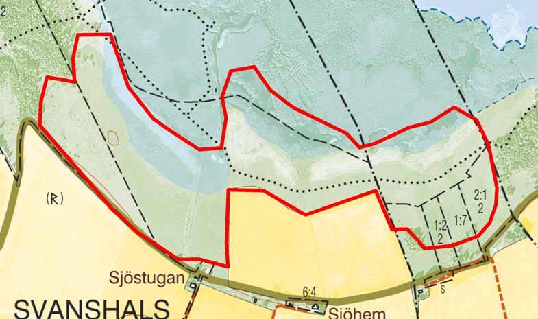 Svanshals äng 21 ha Observationerna har dels skett från vandringsleden som går genom ängen och dels från den bro som går över ett dike mitt på ängen.