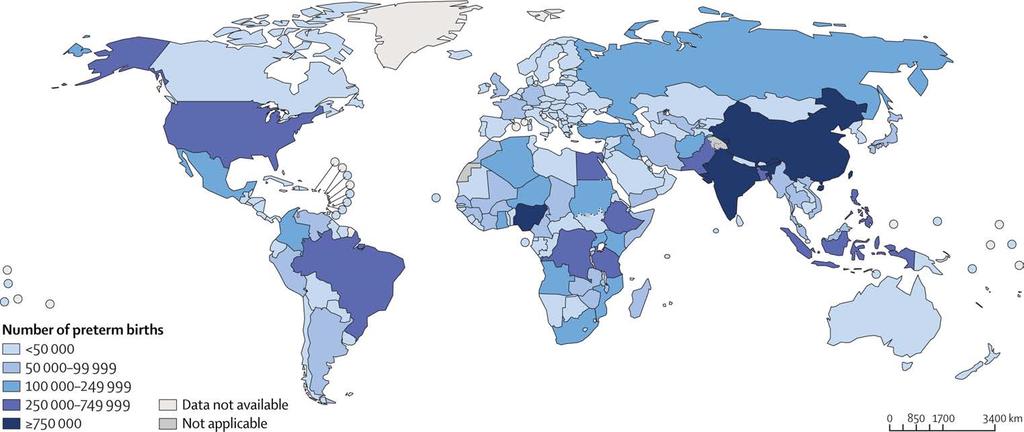 Figure 1 15 miljoner barn föds för tidigt varje år The Lancet Global Health