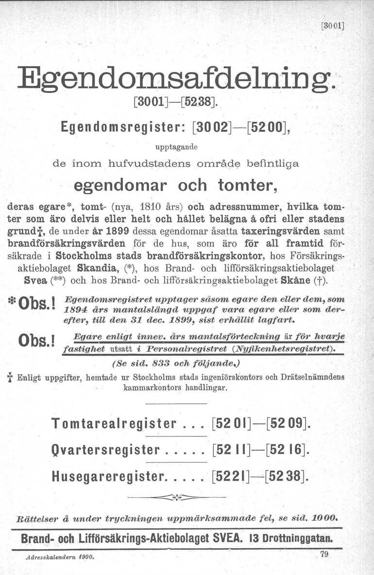 [3001] Egendomsafdelnin [3001J-[5238]. g.