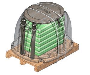 BDT-vattnet leds med självfall eller pumpas till en slamavskiljare och en efterföljande biologisk rening t.ex. kompaktfilter, sprayfilter eller filterbox, se exempel i Figur 28.