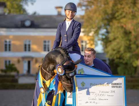 Årets omslagshingst Mr Vain GJ 1324 (SWB) 04132347 e Diarado 95337 u La Ghazzi Rose (40) (SWB) 04003906 e Lavirco 967 Uppfödare och ägare: Gustaf Johansson, Hyltebruk INNEHÅLL Deltagande hingstar.