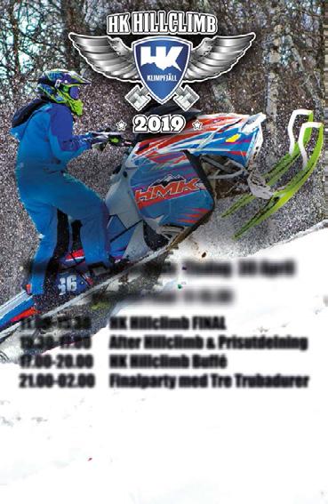 EUROPAS GRYMMASTE HILLCLIMB Valborgsmässoafton Tisdag