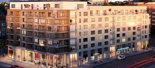 West Side Solna Urbanitens paradis MOBILITET AVSTÅND TILL KOLLEKTIVTRAFIK 1,9 kilometer till pendeltåg eller lokalbana. 500 meter till tunnelbana. 170 meter till busshållplats.