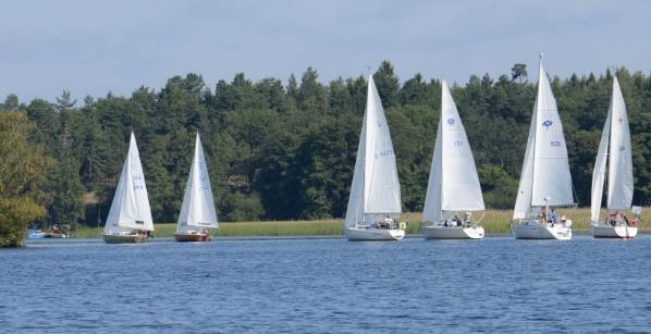Jubileumsregattan I strålande sol gick årets regatta av stapeln den sjätte september i samband med att klubben firade sin 50- årsdag.