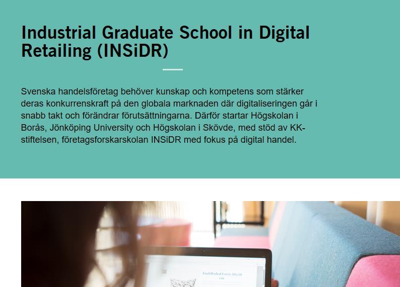 Academy Jönköping University/ Linnéuniversitetet * ProWOOD Industriell produktframtagning inom träindustrin Linnéuniversitetet * GRASCA