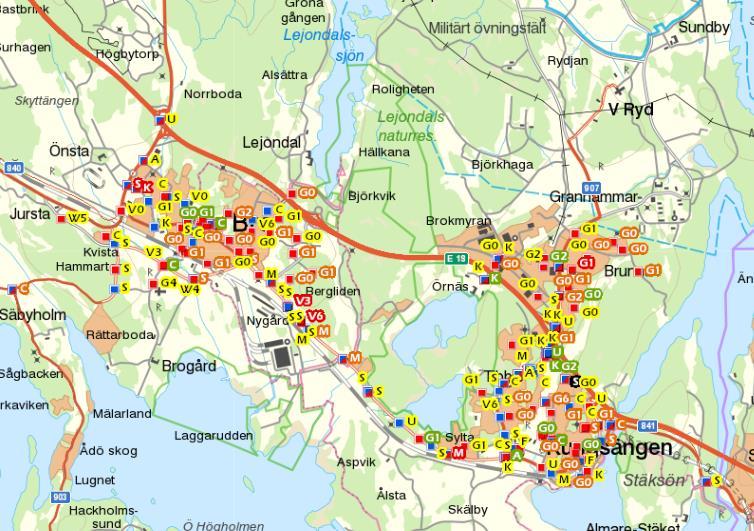 Trafik- och tillgänglighetsprogram 2019 Trafiksäkerhet och tillgänglighet i ett växande Upplands-Bro Det finns ingen trend hos trafikolyckorna på de kommunala vägarna enligt uppgifterna från STRADA.