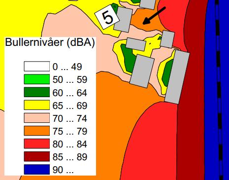 Nitro Consult har genomfört en särskild buller- och vibrationsutredning avseende den aktuella sträckan för den nya driftsplatsen och kringliggande potentiellt berörda byggnader, daterad 2017-11- 15.