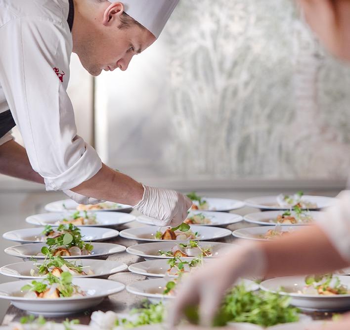 ORANGERIET RESTAURANG Förutom våra fantastiska trädgårdar och