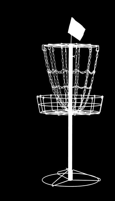 en putter, en midrange och en driver - Inkluderar