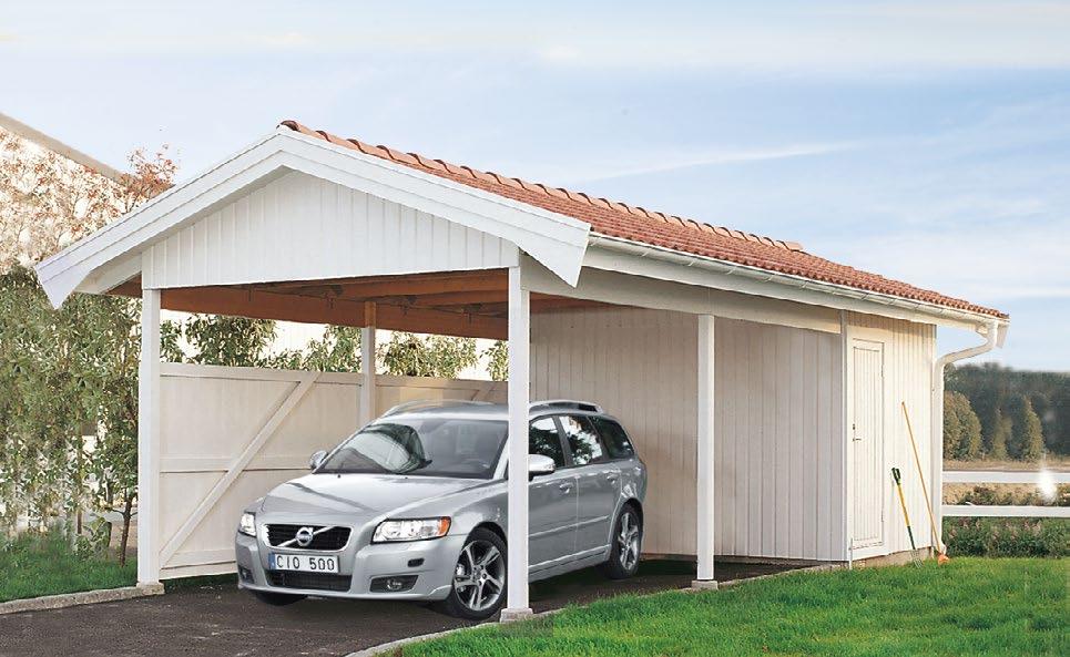 VIBO CARPORT 25 En carport med