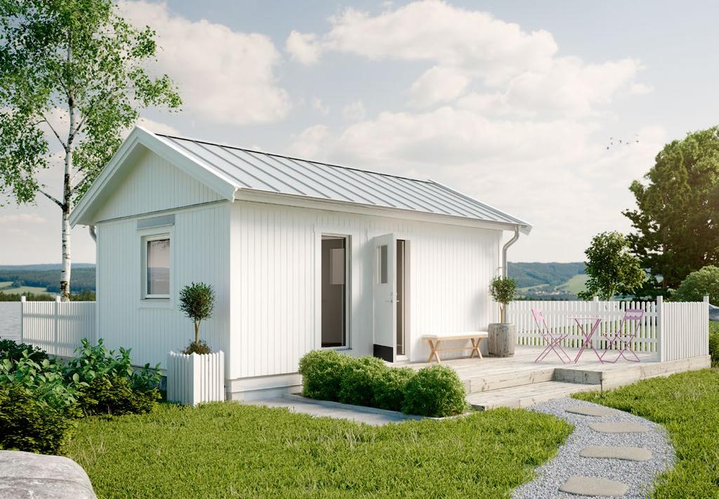 VIBO NJUTA 25 En traditionell stuga i modern tappning.