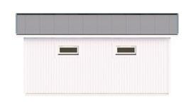 Tillval finns med isoleringspaket och taksystem Plannja Trend silvermetallic inkl.