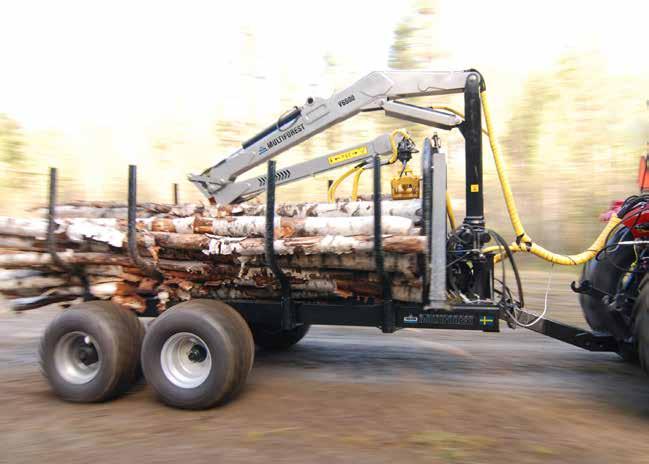 Teknisk data Skogsvagnar Skogsvagnar Model MF650 MF850 MF950 MF1050 MF1050BS MF120 MF140* Totalvikt (T) 6,5 8,5 9,5 10,5 10,5 16 18 Last/grindarea, m 2 1,43 2 2,15 2,3 2,5 3 3,3 Ram Central Central