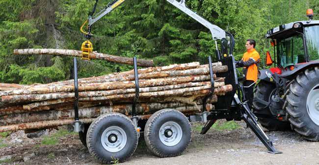 Kompletta skogsekipage Trejon Multiforest erbjuder ett brett utbud av