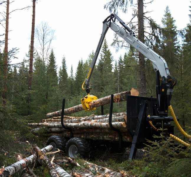 Vikkranar Vikkranar från Trejon Multiforest kännetecknas av en optimal geometri som leder till bättre manövrerbarhet, högre lastkapacitet i alla lägen samt smidig transportlängd.