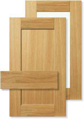 Lucka Stina tillval (Toppvitrin H 984) Målad lucka med 19 mm MDF-board med ram och allmogespegel. Finns också i spröjsad vitrin med klarglas eller frostat glas.