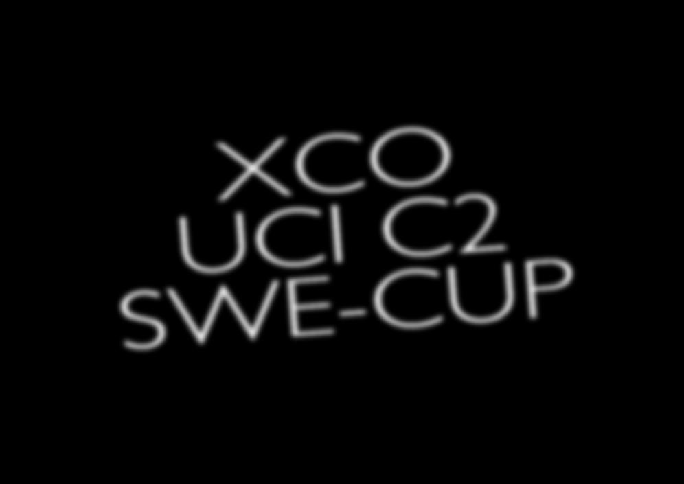 Inbjudan till RACET Lördag 2019-04-27 XCO UCI C2 SWE-CUP PM