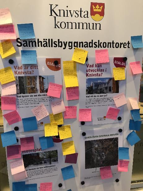 Medborgardialogen hade tre fokusområden, vilket speglades i de affischer som låg till grund för dialogen.