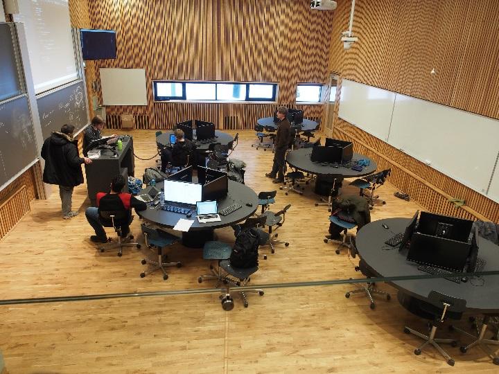 Det sista stoppet var på Danmarks Tekniska universitet i Lyngby. DTU har ca 12 000 studenter (varav 2100 internationella) och 5832 medarbetare.