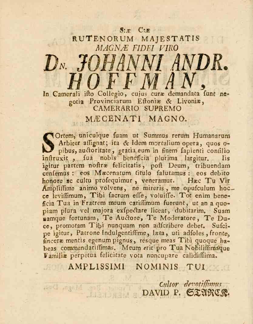 R^^ENORLIM S:x 0:H MAJESTATIS MåGHM FIDEI VIRO 0.. WFMF/.MM.
