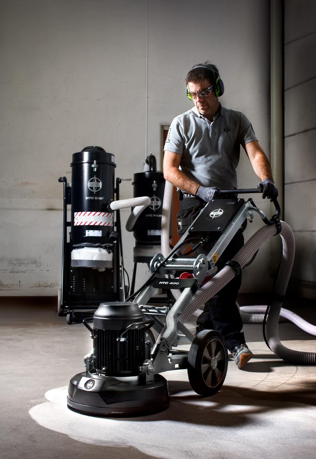 HTC 400 Vikt: 116 kg HTC 400 är en mycket kraftfull maskin med