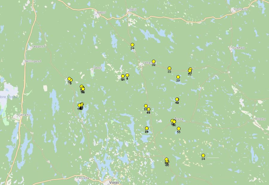 Storhus fastigheter Datum: 2018-03-21 Källa: Lantmäteriet; Storhus fastigheter Sidan 1 av 2