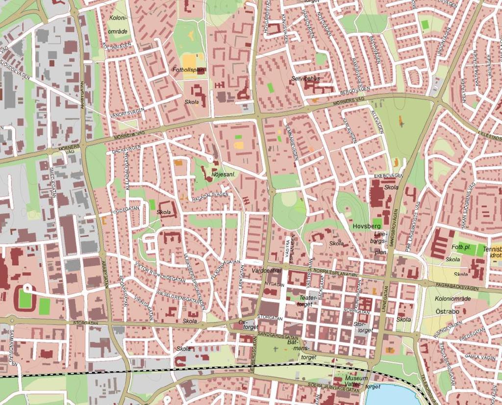 Planeringen för motorfordonstrafiken bör i nollvisionens anda framförallt inriktas på att minska antalet olyckor med svårt skadade eller döda.