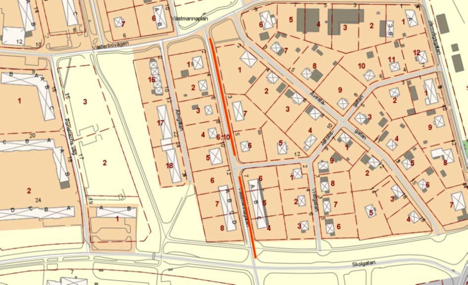 Avesta kommun sammanträdesprotokoll Sida 8 7 Avesta kommuns lokala trafikföreskrifter om förbud att parkera på Västmannagatan 2084 2017-00102 Dnr KK 2018-000030 511 För att säkerställa