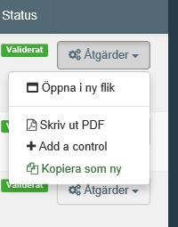 Detta kan man göra genom att när man sökt efter ett CHED-PP klicka på Åtgärder längst till höger och välj skriv ut PDF.