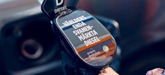 Produkter Talldiesel ingår i Världens enda Svanen-märkta diesel Minskar