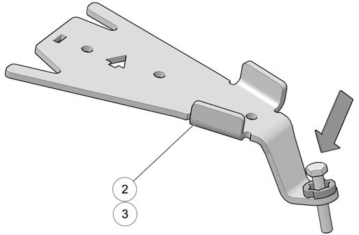 Page 12 FRONT TRACK SYSTEMS / SYSTÈMES DE TRACTION AVANT 1. Using a lifting device, raise front of the vehicle and install appropriate stands. Ensure that vehicle is immobilized and safe to work on.