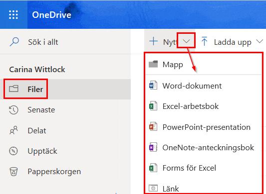 En enklare variant av Word, Excel, PowerPoint, Outlook och OneNote ger dig möjlighet att redigera filer du sparat online och därmed snabbare uppdatering av delade dokument.