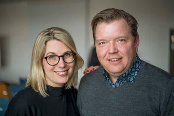 Sandra Karlsson och Magnus Johansson, kandidater till kommunfullmäktige TROSA ÄR STARKARE NÄR VI HÅLLER IHOP Vi socialdemokrater vill arbeta för en sammanhållen kommun.