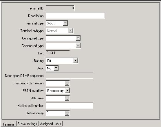 2.1.2 Terminaldata