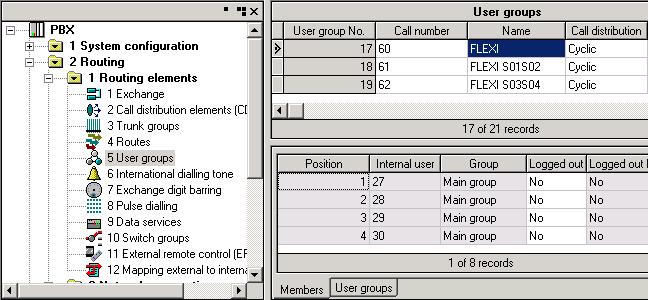 2.1.3 User groups En User group behövs för att samla ihop alla SO anslutningar som ska gå mot