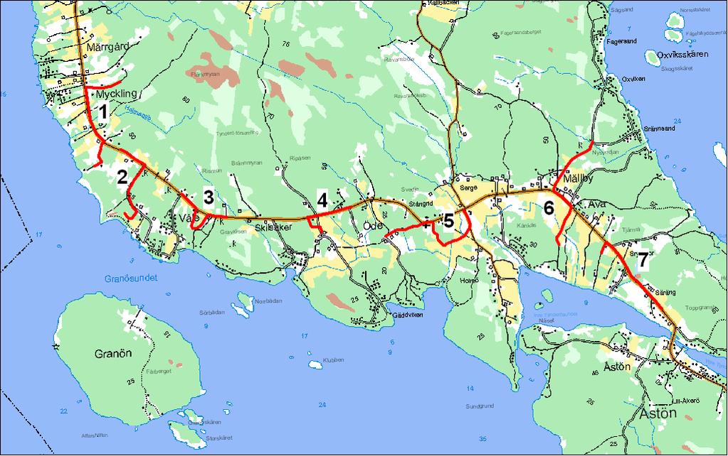 Tynderöområdet 1. N Myckeläng 1,8 km 3 3 1 2. S Myckeläng 1,4 km 14 6 14 3. Våle-Skilsåker 1,3 km 6 16 3 4.