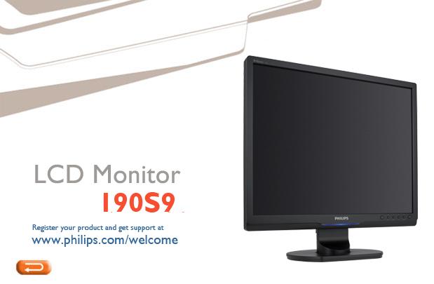 e-manual Philips LCD Monitor Electronic User s Manual file:///g