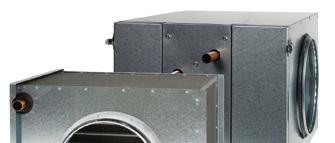 SDHW315 Värmebatteripaket Ø315 Elektrisk luftvärmare Kan används för förvärme och placeras i uteluftkanalen för att garantera en kontinuerlig ventilation