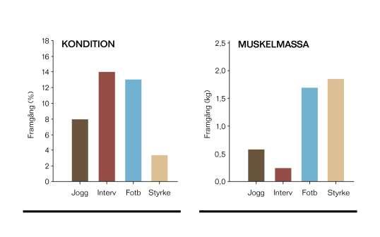 Resultat 12 veckor Träning