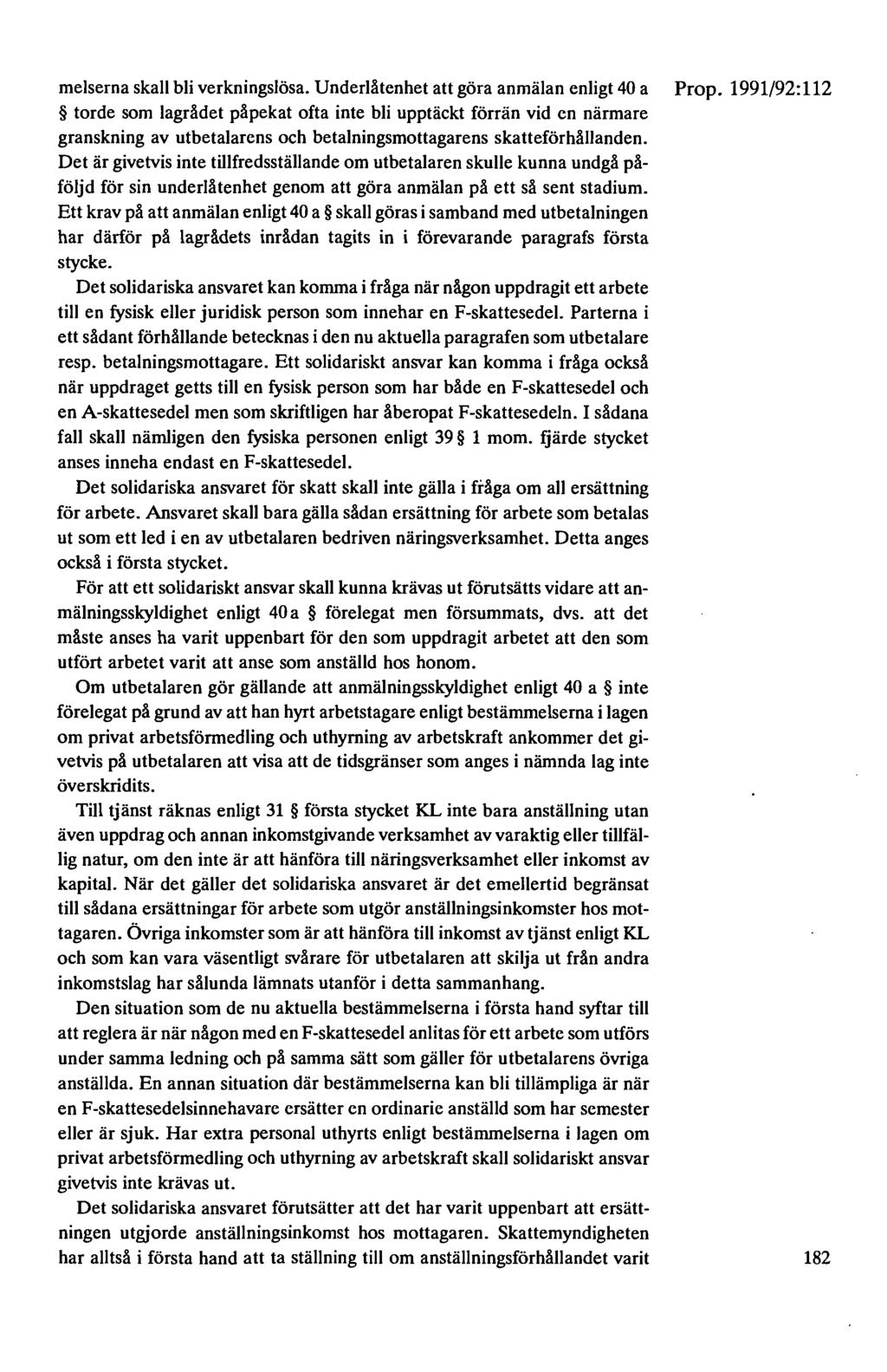 melserna skall bli verkningslösa.