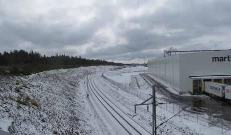3 I20-skogen Järnvägen kommer att korsa I20 skogen i en vid båge. I 20-skogen är ett cirka tretton kvadratkilometer stort skogsområde.