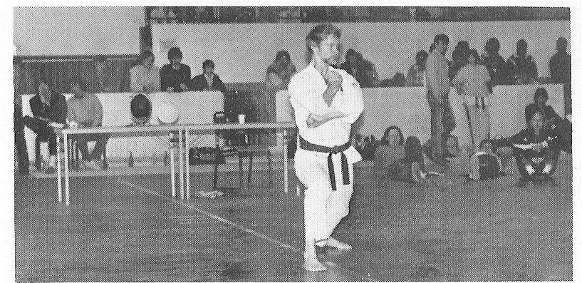 Vid EM i Saarbrücken åkte vi från Zendōkai i bil och med oss följde då Shingo Ohgami, som var intresserad av dessa JKA-tävlingar.