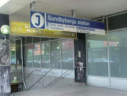 BEDÖMNING SUNDBYBERG 9 Bedömning av stationsläge Sundbyberg Antagande har gjorts om ett läge på stationen med två uppgångar så som det presenterats i Förstudie Mälarbanan Tomteboda-Kallhäll. 9.1 A.